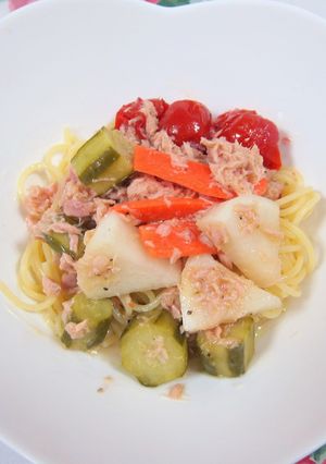 さっぱり☆ピクルスの冷製パスタ☆-レシピのメイン写真
