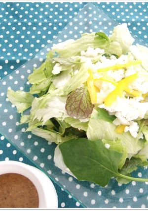 卵白消費！サラダにイン☆チーズじゃないよ-レシピのメイン写真