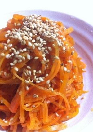 超簡単...6分..丼で.人参.きんぴら-レシピのメイン写真