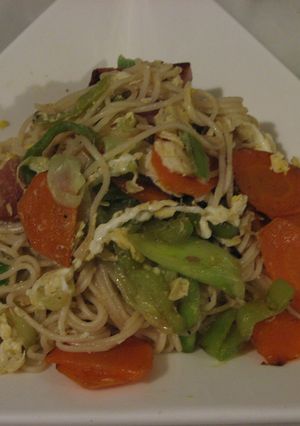スパム最高！！ソーメンチャンプルー-レシピのメイン写真