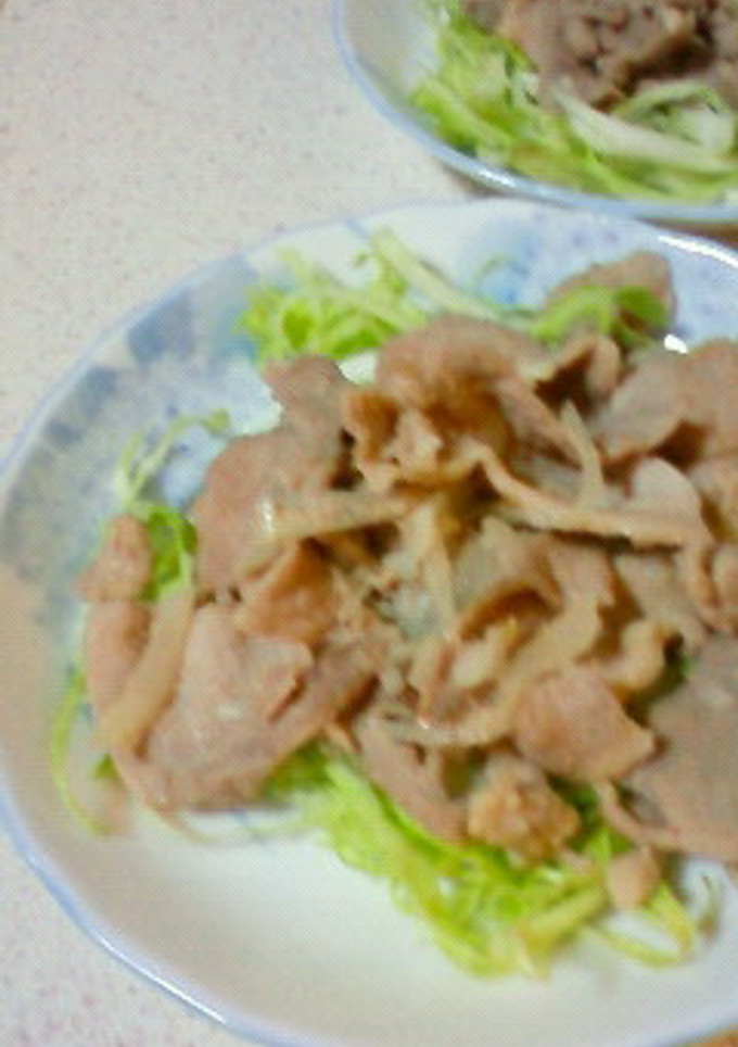 豚肉の塩だれ炒め-レシピのメイン写真
