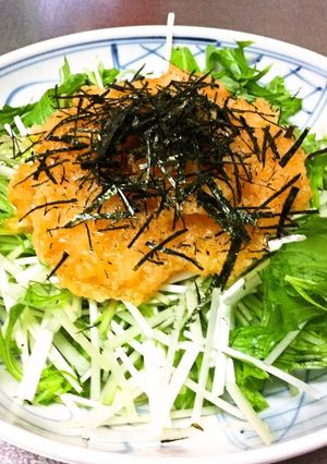 水菜のピリ辛サラダ-レシピのメイン写真
