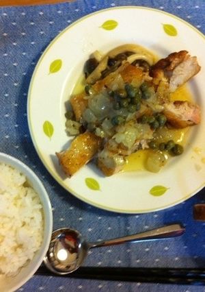 鶏ソテー・タマネギソース-レシピのメイン写真
