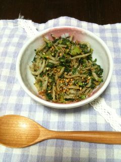 シラスと大根菜の自家製ふりかけ-レシピのメイン写真