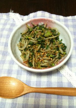 シラスと大根菜の自家製ふりかけ-レシピのメイン写真