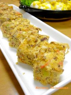 レンジDEスパニッシュオムレツ-レシピのメイン写真