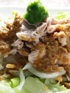 新タマネギと豚シャブのサラダ風-レシピのメイン写真
