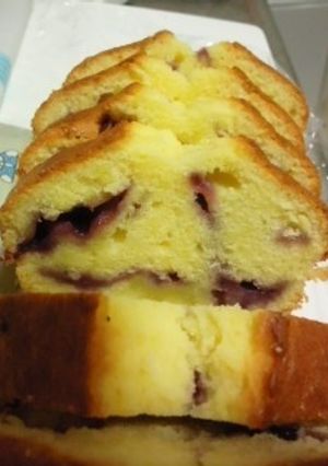 カシスとクリームチーズのパウンドケーキ☆-レシピのメイン写真