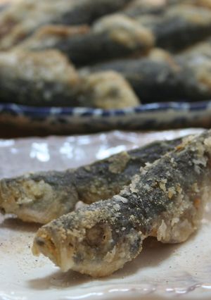 ビールのお供に♪豆アジの唐揚げ-レシピのメイン写真