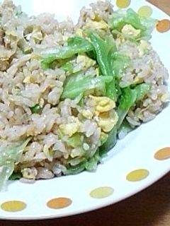 レタスの鮭チャーハン-レシピのメイン写真