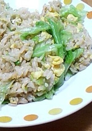 レタスの鮭チャーハン-レシピのメイン写真