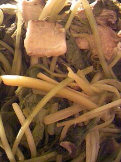 鶏挽肉と三つ葉の白だし柚子胡椒煮-レシピのメイン写真