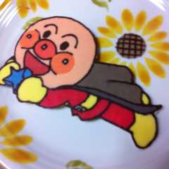 รูปของ ケーキを華やかに★キャラチョコ♪
