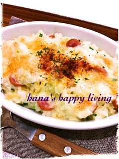 簡単朝ごはん♪豆乳ドリア-レシピのメイン写真