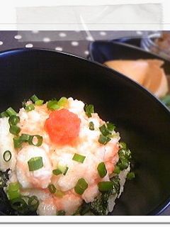 長芋明太丼♪-レシピのメイン写真