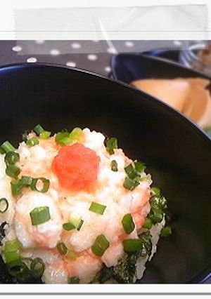 長芋明太丼♪-レシピのメイン写真
