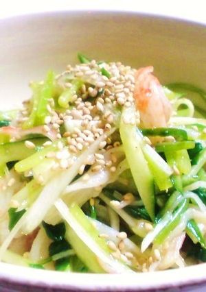 三つ葉とかにかまの和え物-レシピのメイン写真