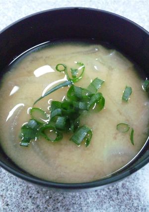 あま～い新玉ねぎのお味噌汁-レシピのメイン写真