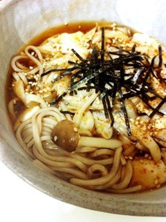 ♡トロットロきのこ蕎麦♡-レシピのメイン写真