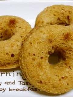 HMふんわり焼きドーナツ♪黒糖-レシピのメイン写真