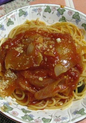 王道★トマトソースパスタ-レシピのメイン写真