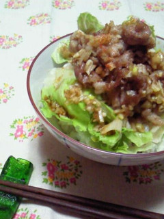 ボリューム満点*豚丼-レシピのメイン写真