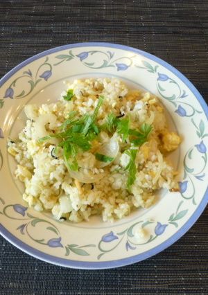 お茶漬けチャーハンバター風味-レシピのメイン写真