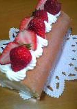 ロールケーキ-レシピのメイン写真