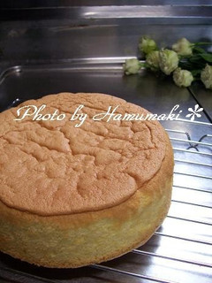 材料3つ!卵・砂糖・粉deスポンジケーキ-レシピのメイン写真
