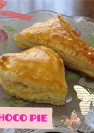 冷凍パイシートで簡単！激うまチョコパイ-レシピのメイン写真