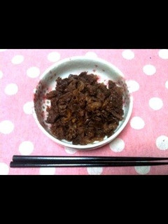牛肉の時雨煮♥-レシピのメイン写真