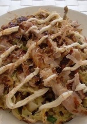 山芋無しで、ふんわりお好み焼き-レシピのメイン写真