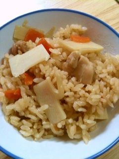 炊き込みご飯 〜たけのこ〜-レシピのメイン写真