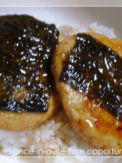 ふわふわ団子の蒲焼き丼風-レシピのメイン写真