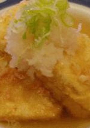 ピーナッツ揚げ出し豆腐-レシピのメイン写真