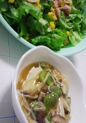 ★揚げだし豆腐　あんかけふぅ～（＾ｖ＾）-レシピのメイン写真