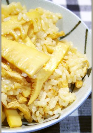 見ないと絶対後悔するよ！シェフ直伝筍ご飯-レシピのメイン写真