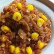 超簡単...15分..丼で ミートソース