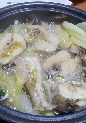 タジン鍋で♪タラとキノコと野菜の蒸し物-レシピのメイン写真