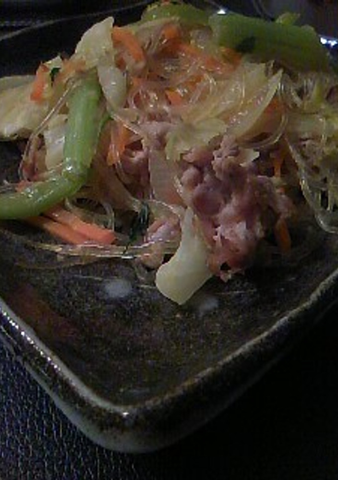 大根葉と春雨の焼きビーフン風-レシピのメイン写真