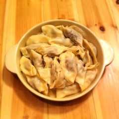 รูปของ のど越しツルン♪手作り水餃子