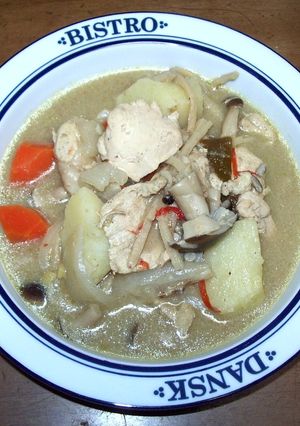 かんたんグリーンカレー（エスニック和風）-レシピのメイン写真