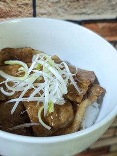 厚切りお肉の豚丼♪-レシピのメイン写真