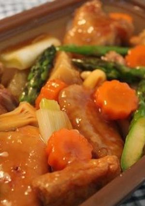 シリコンスチーマー　de　鶏の冶部煮-レシピのメイン写真