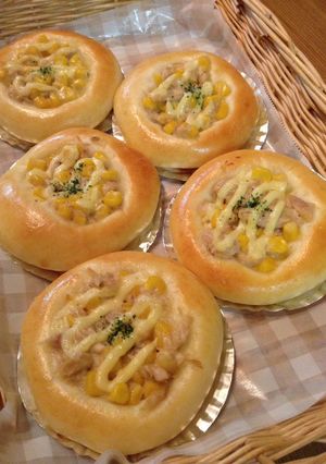 つなマヨコーンぱん-レシピのメイン写真