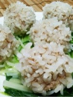 豚肉の真珠蒸し-レシピのメイン写真