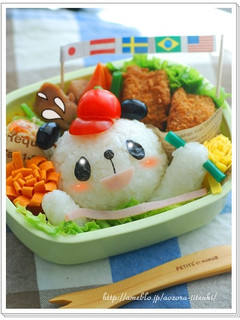 運動会にぴったりなキャラ弁-レシピのメイン写真