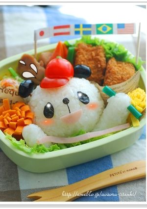 運動会にぴったりなキャラ弁-レシピのメイン写真