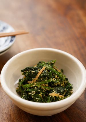 給食で大人気☆ほうれん草の甘めな胡麻和え-レシピのメイン写真