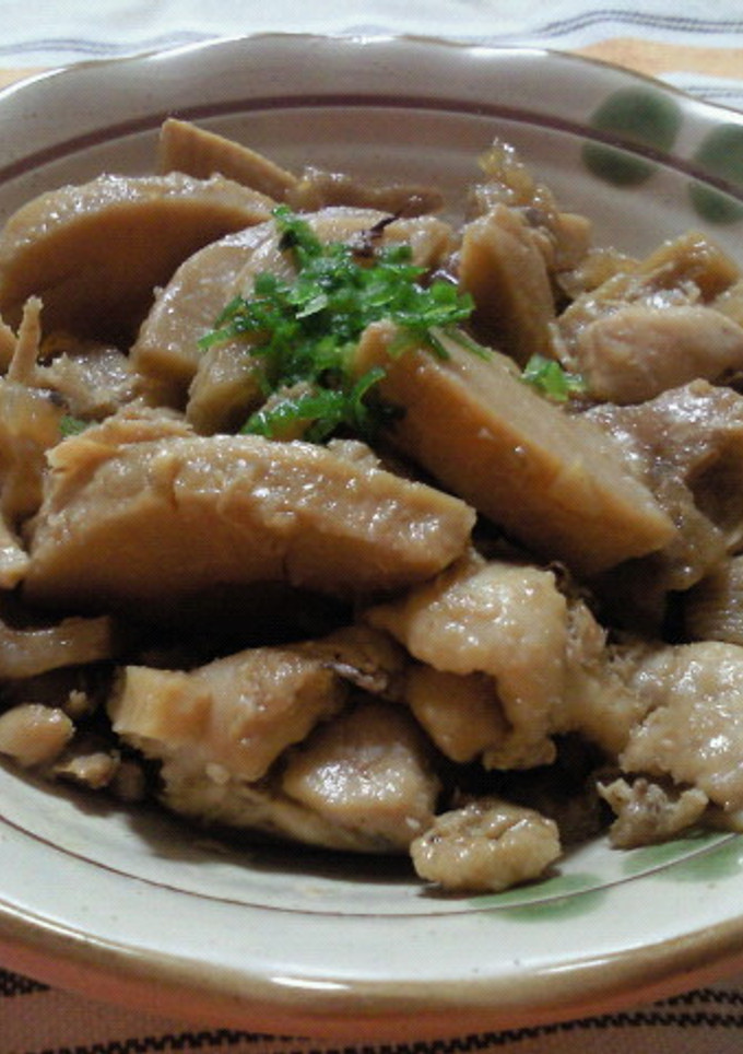 筍と鶏肉の炊いたん♪-レシピのメイン写真
